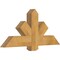 Ekena Millwork Kennewick Rough Sawn Timber Gable Bracket, Western Red Cedar, 48"W x 22"H x 4"D x 6"F, 11/12 Pitch GBW048X22X0406KEN00RWR - alternate 2